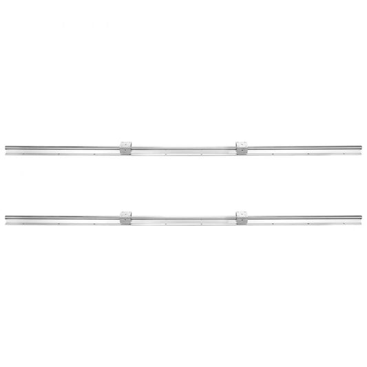 SBR16-C 1500L - 59" High-Carbon Steel Linear Guide Rail Set