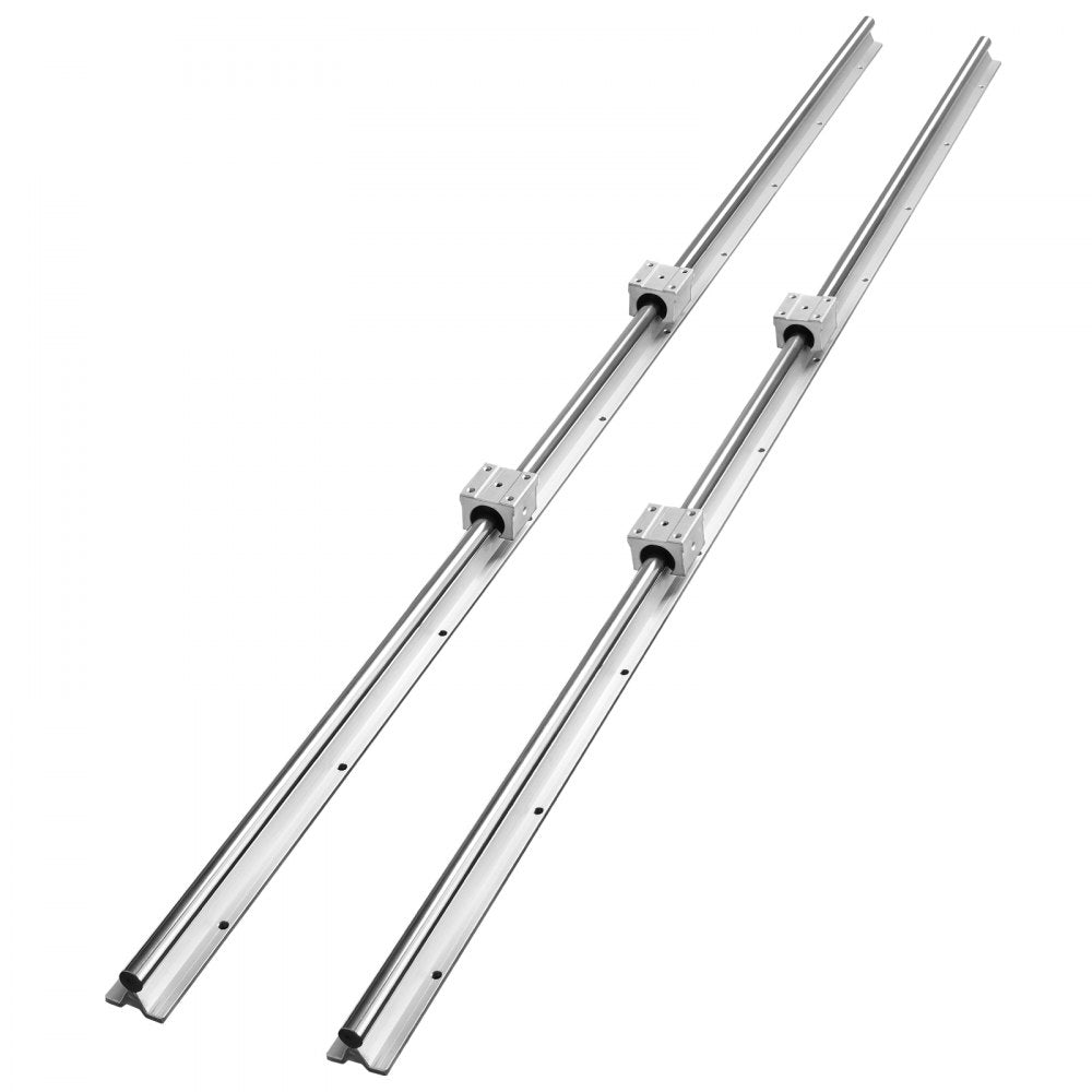 SBR16-C 1500L - 59" High-Carbon Steel Linear Guide Rail Set