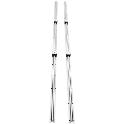 SBR16-C 2000L - 2000mm High Carbon Steel Linear Guide Rail Set