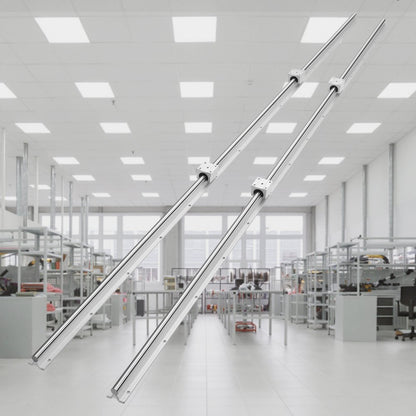 SBR20-C 2200L - 86.6 in High-Carbon Steel Linear Guide Rail Set