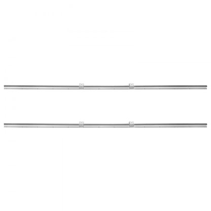 SBR20-C 2200L - 86.6 in High-Carbon Steel Linear Guide Rail Set