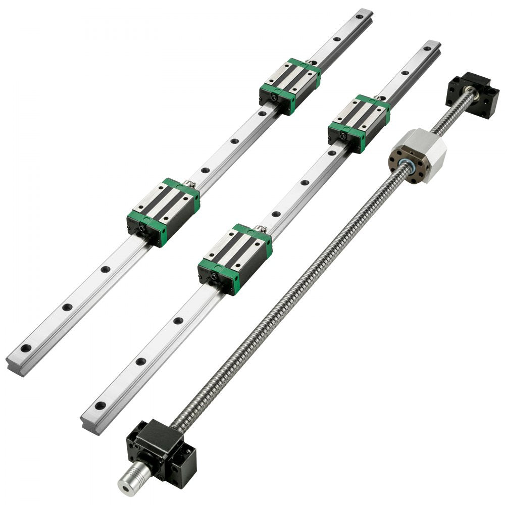 010502453819 - 1500 mm Steel Linear Guide Rail Set with Smooth Movement