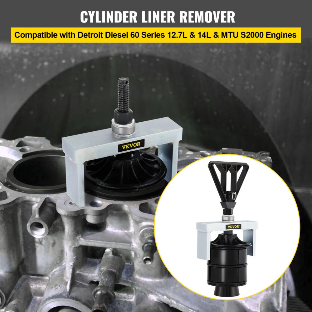K04T - Heavy-Duty Cylinder Liner Remover for 4.9"-5.63" Bore Engines