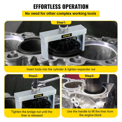K04T - Heavy-Duty Cylinder Liner Remover for 4.9"-5.63" Bore Engines
