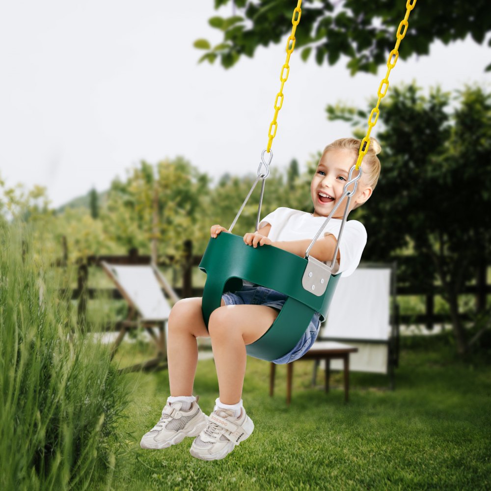 TL18B-12 - High Back Toddler Swing Seat for Safe Indoor/Outdoor Play