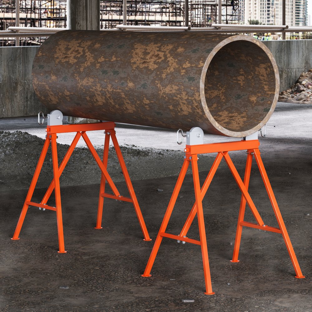 1110A - Durable Pipe Stand for 2-36" Pipes, 2500 lbs Load Capacity