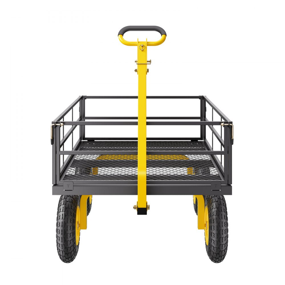 V1200 - 1200-lb Heavy-Duty Garden Cart with 2-in-1 Design and 13in Tires