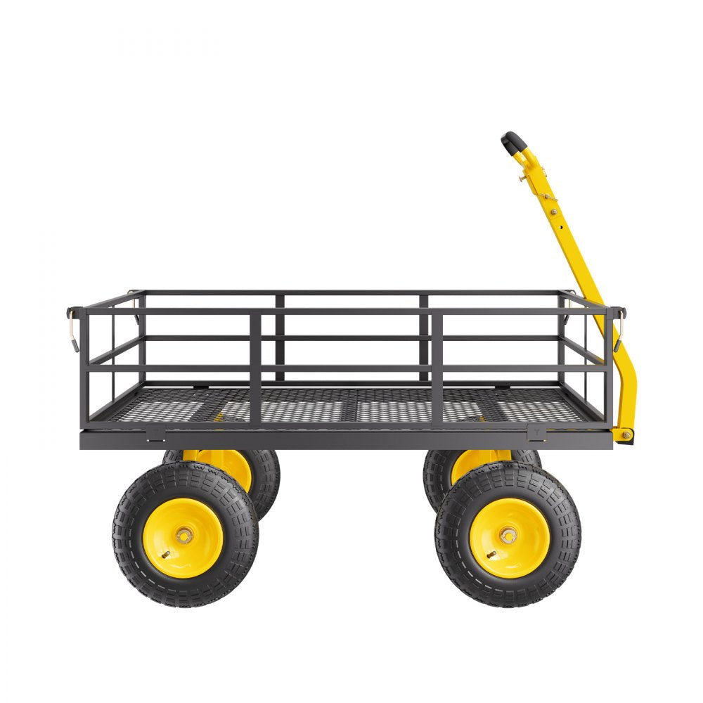 V1200 - 1200-lb Heavy-Duty Garden Cart with 2-in-1 Design and 13in Tires