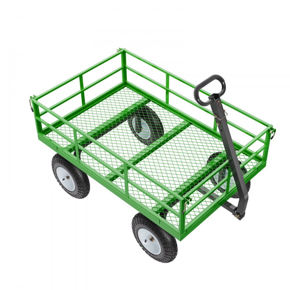 V1200G - Heavy-Duty 2-in-1 Garden Cart with 1200 lb Capacity