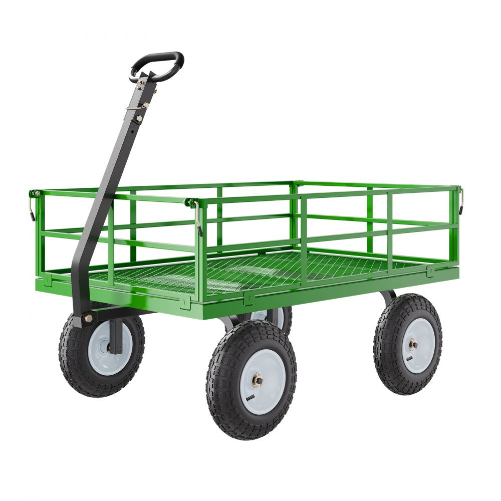 V1200G - Heavy-Duty 2-in-1 Garden Cart with 1200 lb Capacity
