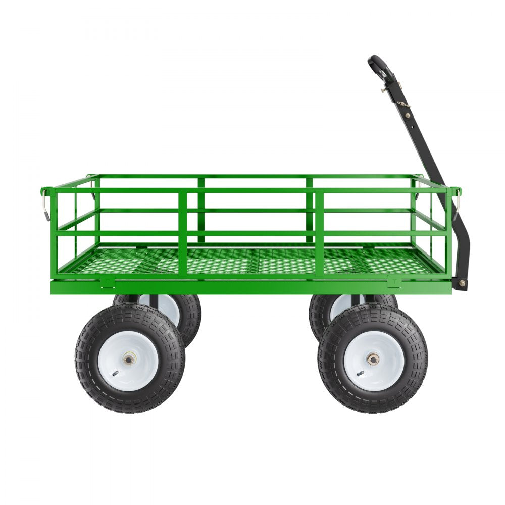 V1200G - Heavy-Duty 2-in-1 Garden Cart with 1200 lb Capacity