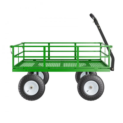 V1200G - Heavy-Duty 2-in-1 Garden Cart with 1200 lb Capacity