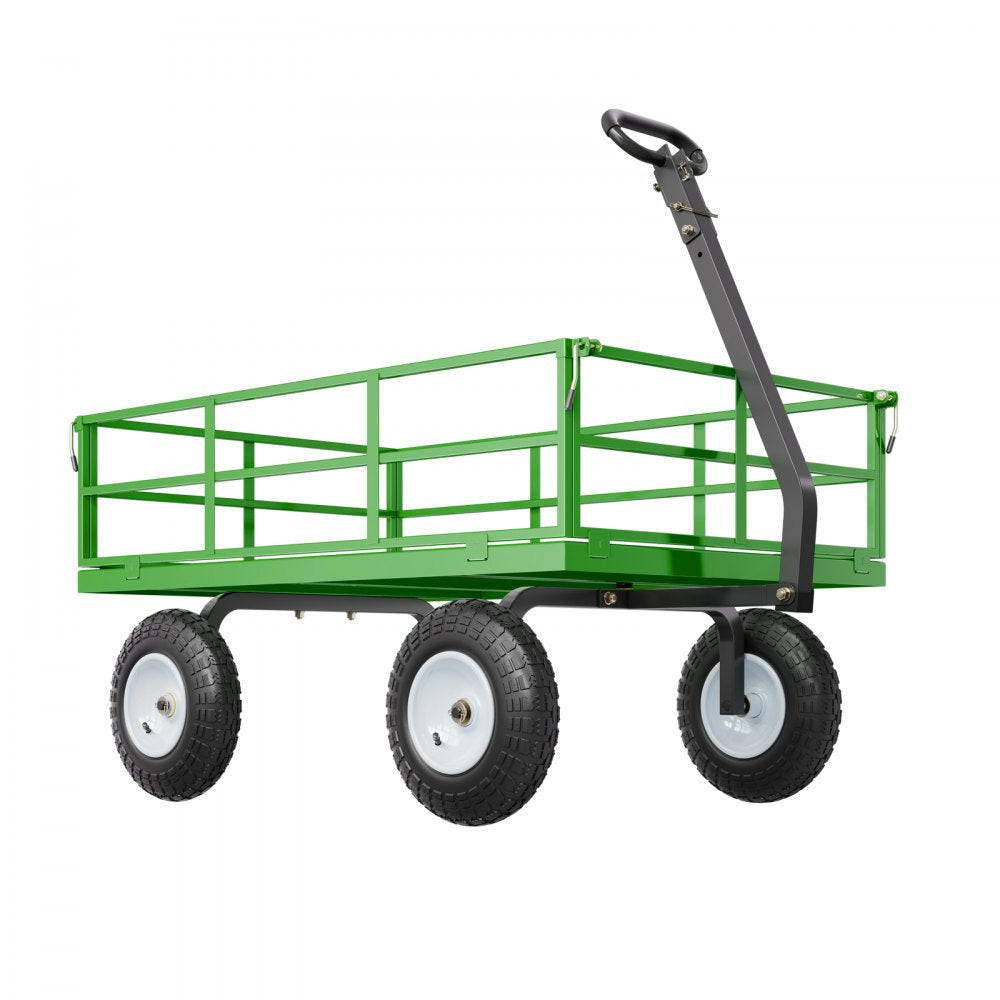 V1200G - Heavy-Duty 2-in-1 Garden Cart with 1200 lb Capacity