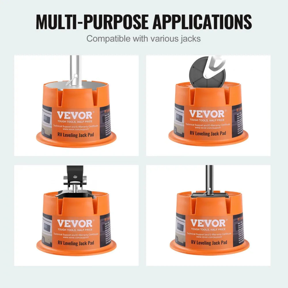 CXFC01 - VEVOR 2000 lbs RV Leveling Blocks for Stable Setup