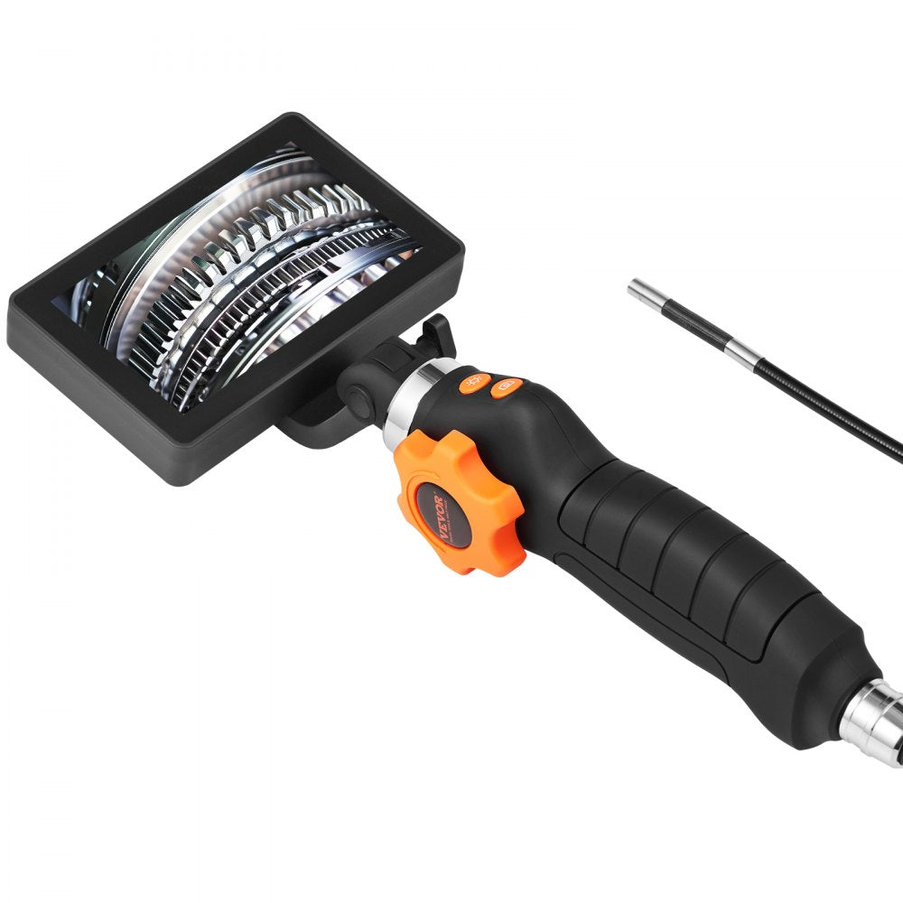 ZX2-D2 - VEVOR 5" IPS Borescope with 180° Dual Steering & 8X Zoom
