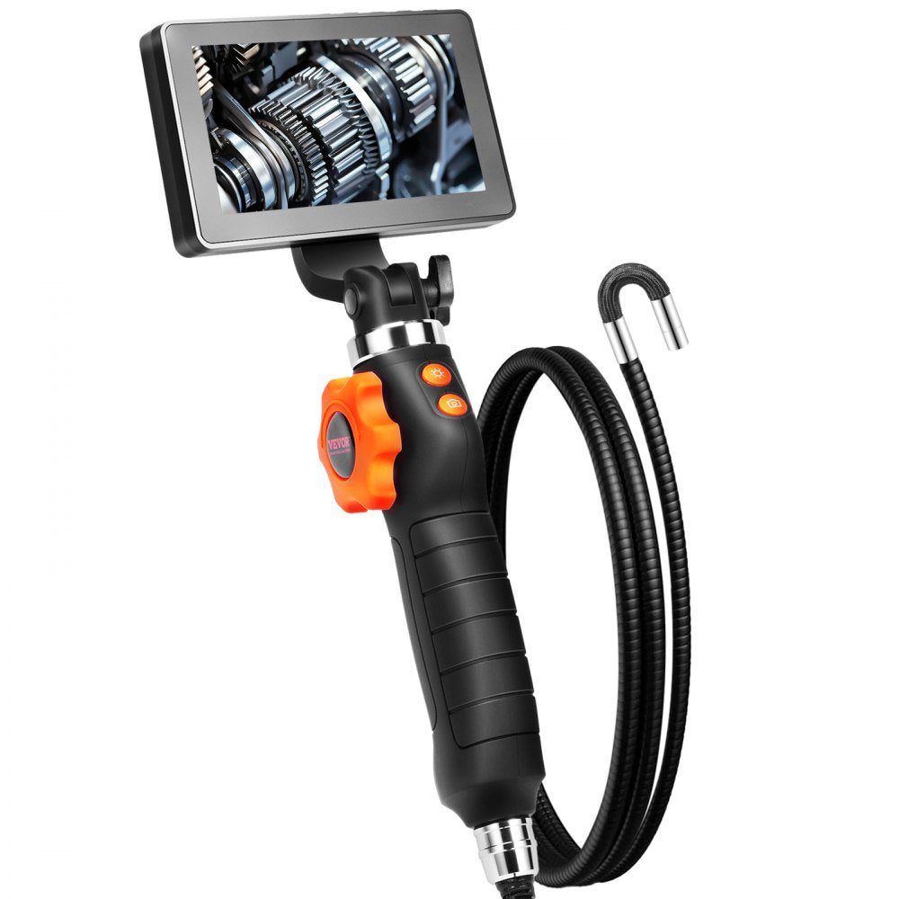 ZX2-D2 - VEVOR 5" IPS Borescope with 180° Dual Steering & 8X Zoom