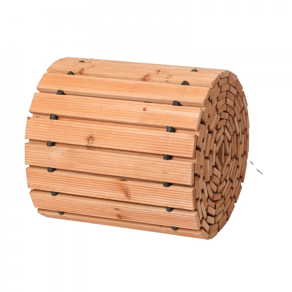 PW-S24 - 288x17 in Non-Slip Cedar Garden Pathway Walkway