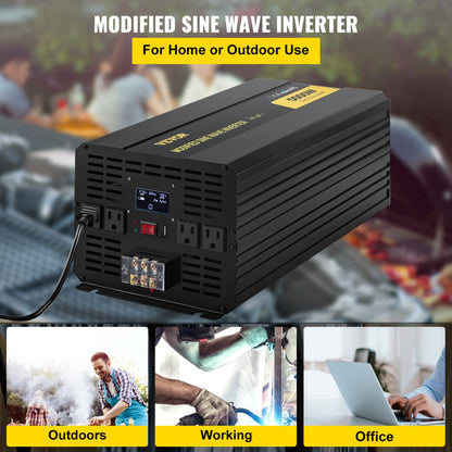 GYM-5000W - Durable 5000W DC to AC Power Inverter for Versatile Use