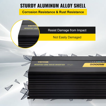 GYM-5000W - Durable 5000W DC to AC Power Inverter for Versatile Use