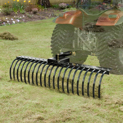 ATVLR60 - 60-Inch Tow Behind Rake for Efficient Yard Cleanup