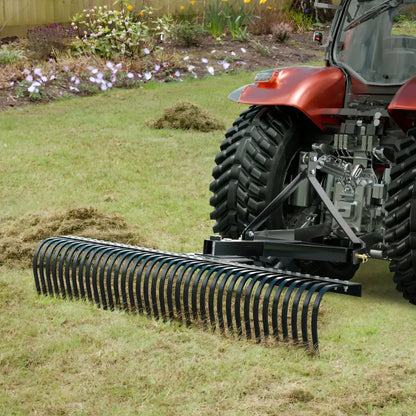 LR6S - 72-inch Heavy-Duty Tow-Behind Dethatcher with 36 Steel Tines