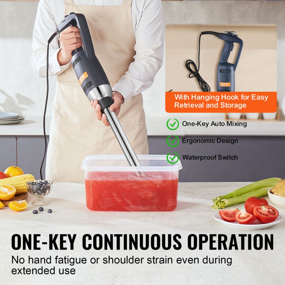 IB350CV - 350W Heavy-Duty Immersion Blender with Variable Speed Control