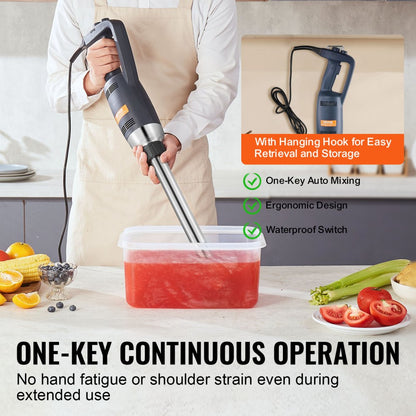 IB350CV - 350W Heavy-Duty Immersion Blender with Variable Speed Control