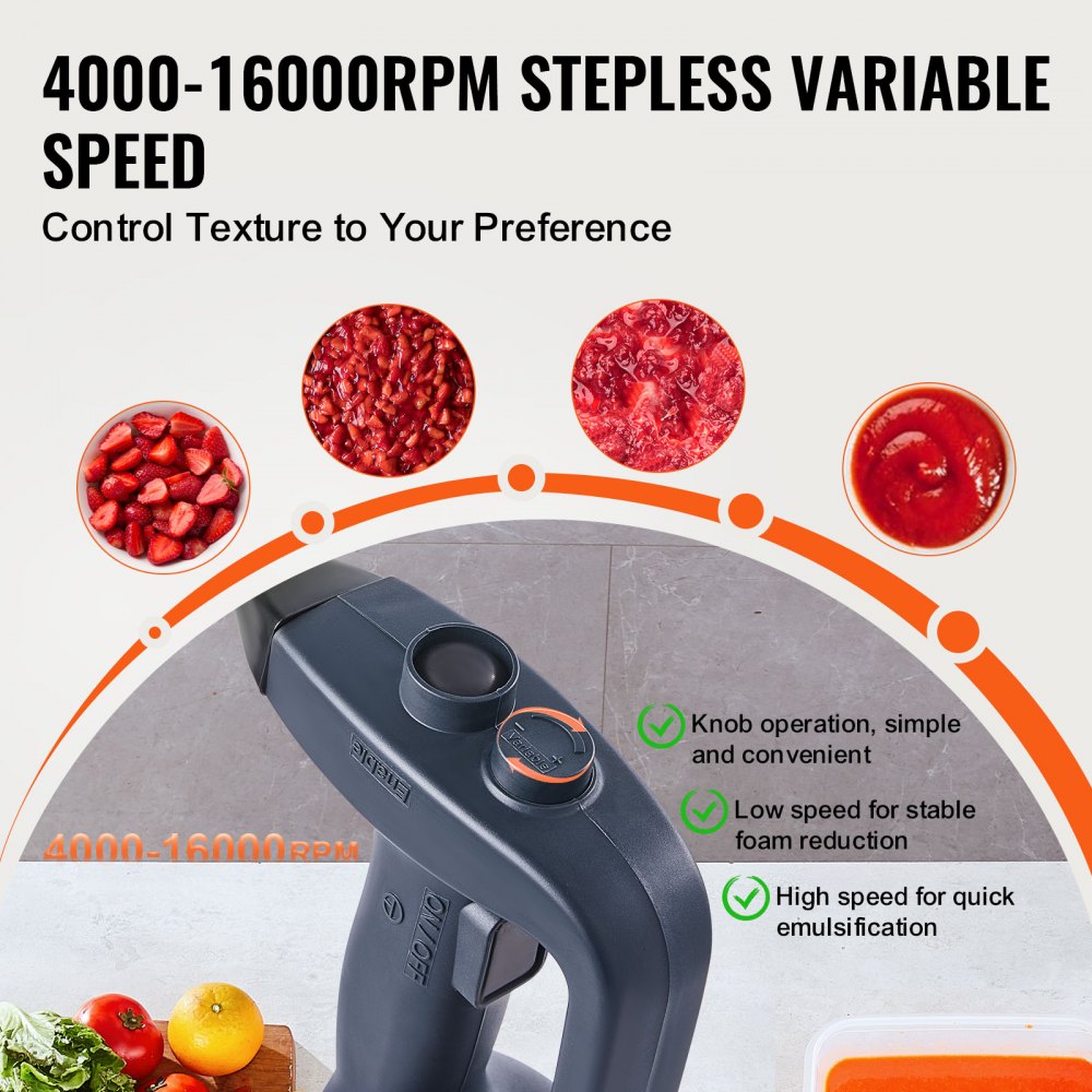IB350CV - 350W Heavy-Duty Immersion Blender for Professional Kitchens