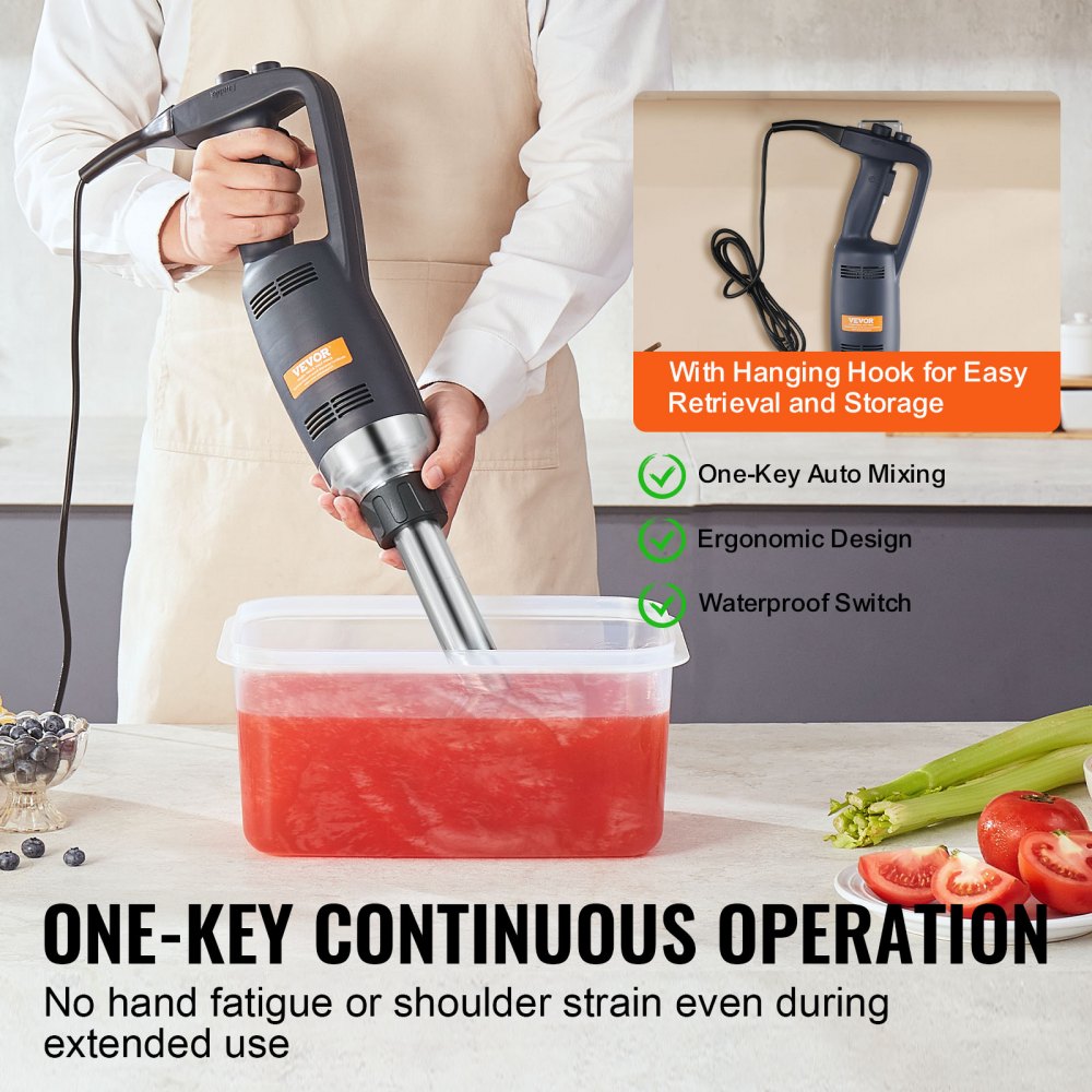 IB350CV - 350W Heavy-Duty Immersion Blender for Professional Kitchens