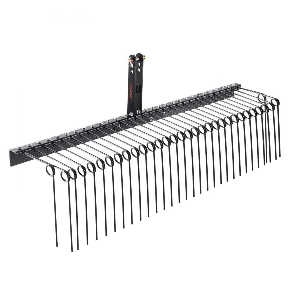 PRAKE72 - 72-Inch Steel Landscape Rake for Easy Debris Cleanup
