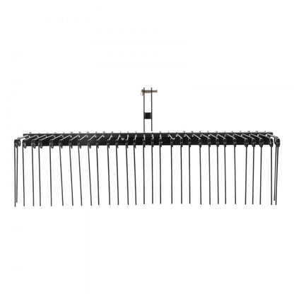 PRAKE72 - 72-Inch Steel Landscape Rake for Easy Debris Cleanup