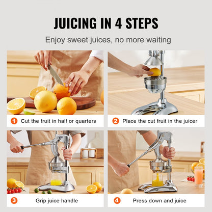 YCJ-01 - Commercial-Grade Manual Citrus Juicer for Fresh Fruit Juice