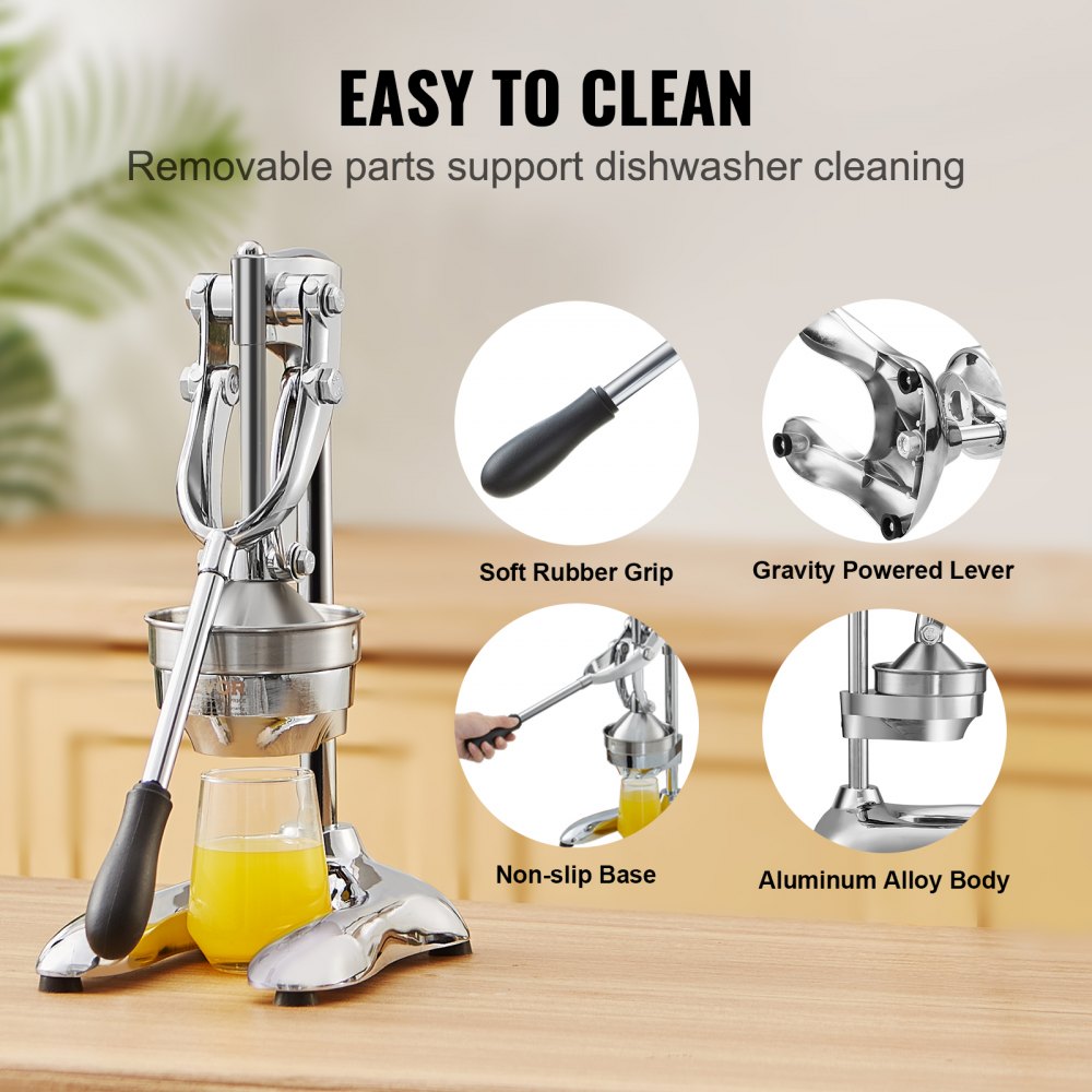 YCJ-01 - Commercial-Grade Manual Citrus Juicer for Fresh Fruit Juice