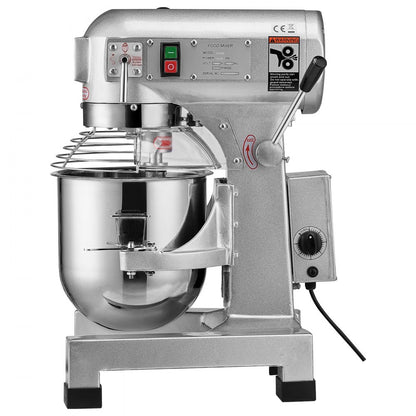 B30B - 28.5L 1100W VEVOR 3-Speed Dough Mixer for Commercial Kitchens
