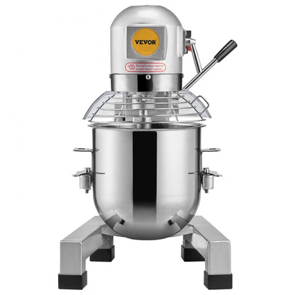 B30B - 28.5L 1100W VEVOR 3-Speed Dough Mixer for Commercial Kitchens