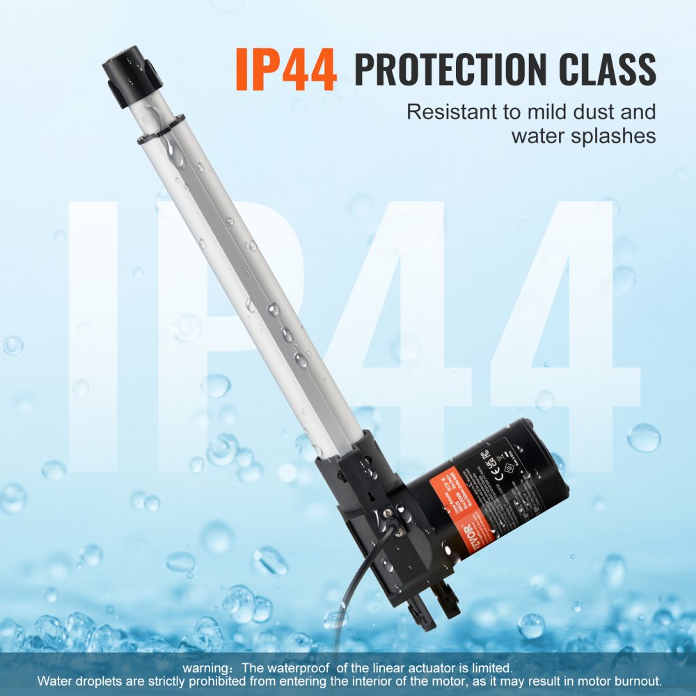 OK628-6000N - Heavy-Duty 12V Linear Actuator, 1320lbs Torque Capacity
