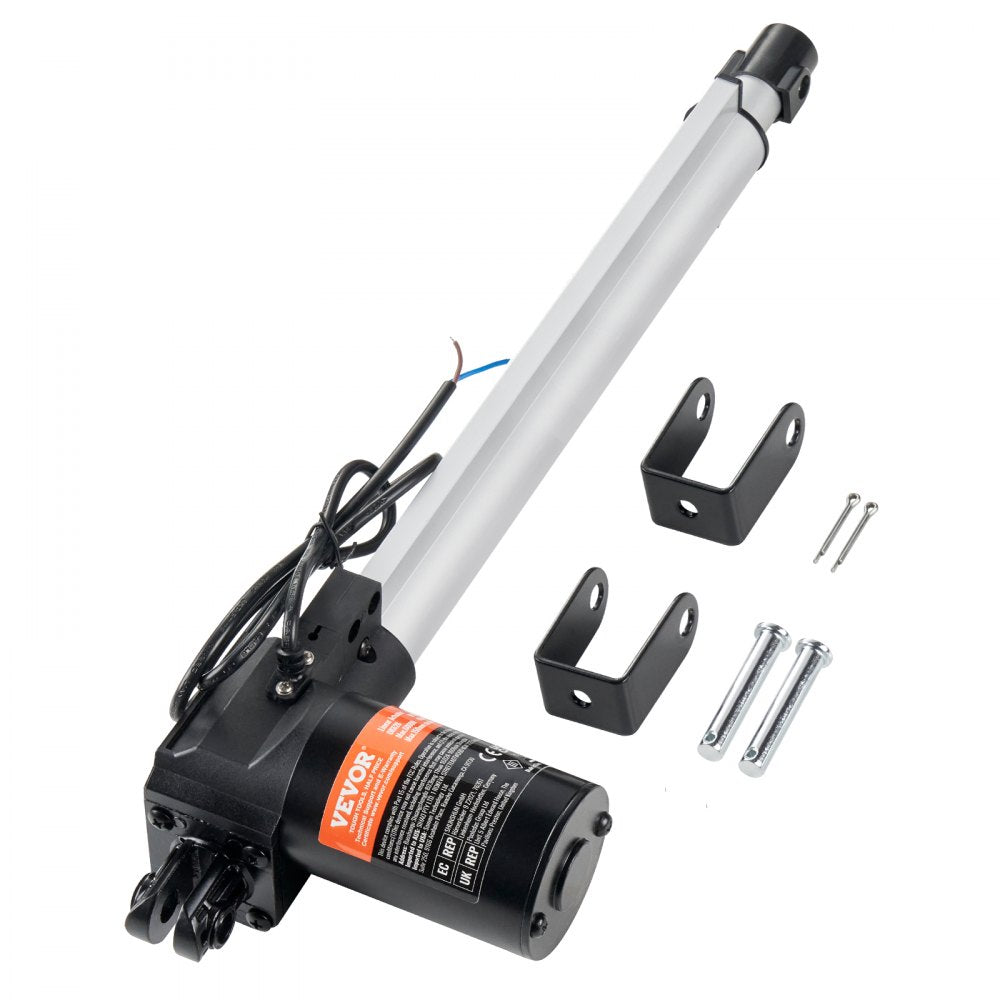 OK628-6000N - 12-Inch 1320lbs Heavy-Duty 12V Linear Actuator