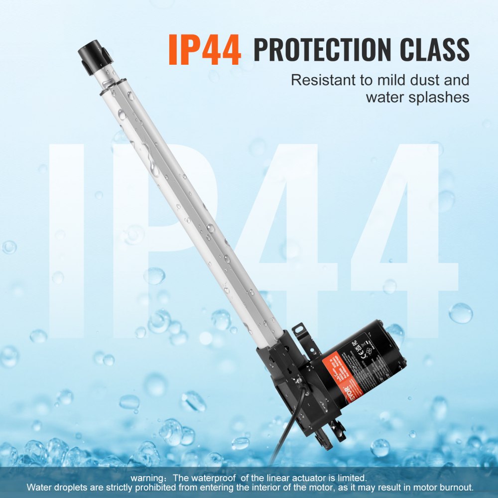 OK628-6000N - 12V Heavy-Duty Linear Actuator, 1320lbs Force for Lifting