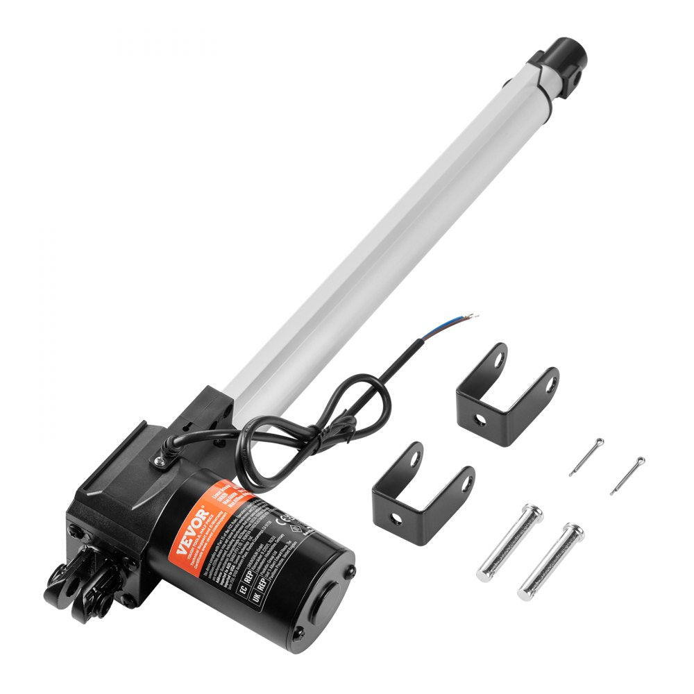 OK628-6000N - 12V Heavy-Duty Linear Actuator, 1320lbs Force for Lifting