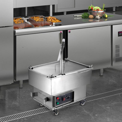 LYC-18L - 18L Mobile Fryer Filter for Efficient Oil Management