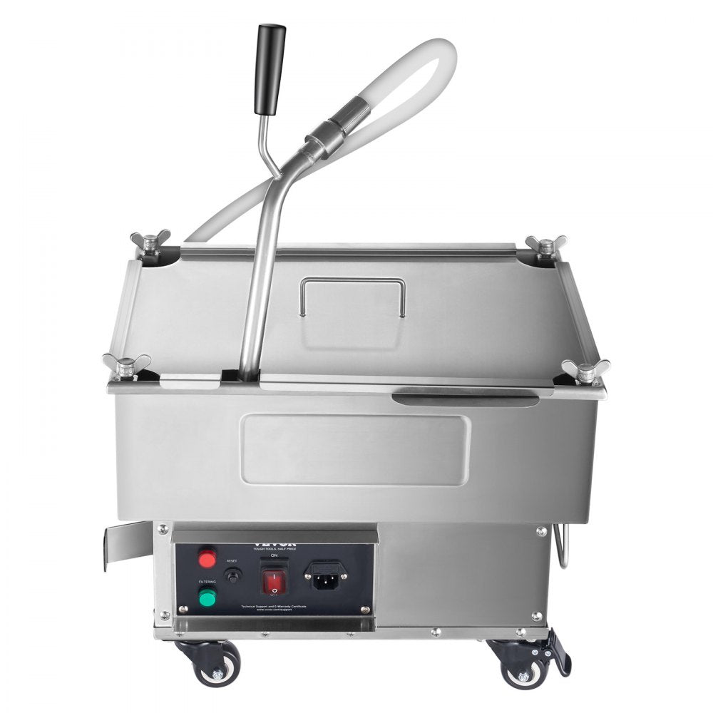LYC-18L - 18L Mobile Fryer Filter for Efficient Oil Management