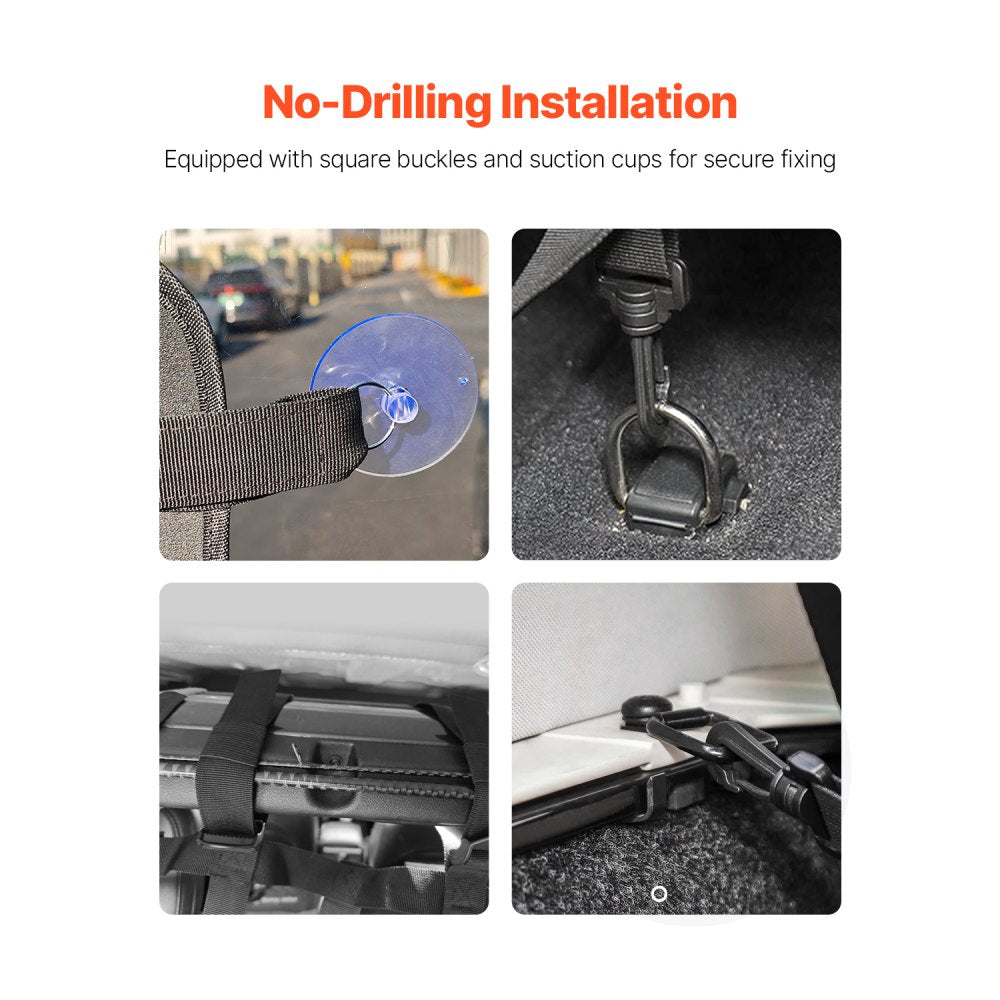SZJJJP01X - Durable Dog Car Barrier for Jeep Wrangler, Easy Install & Secure Fit