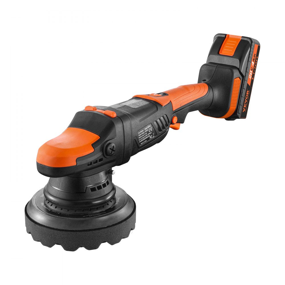 BA7162 - VEVOR 20V Cordless Polisher with 2 Batteries, 2300-3800 RPM