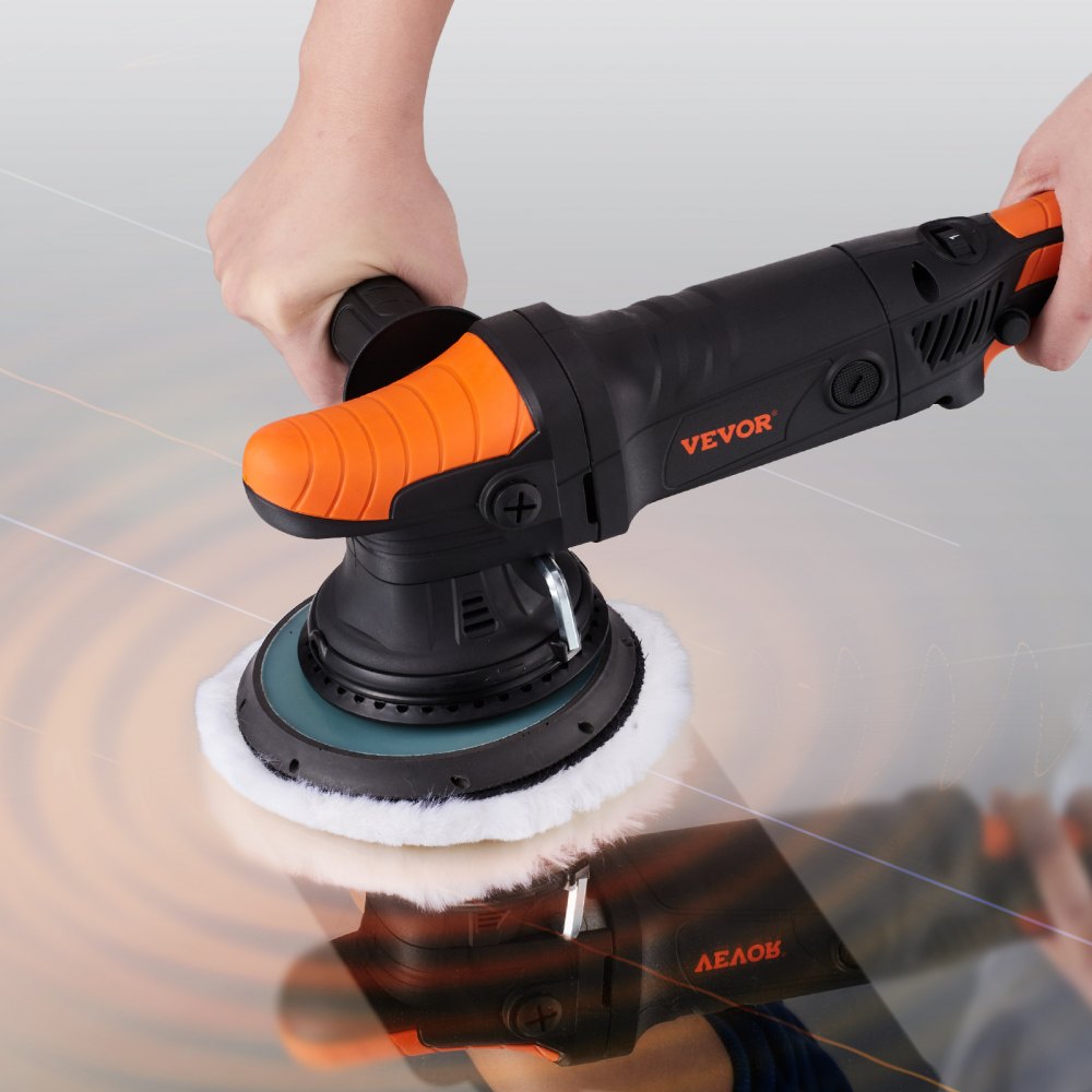 010409364137 - Versatile 6-Inch Polisher with Speed Control for Car Detailing