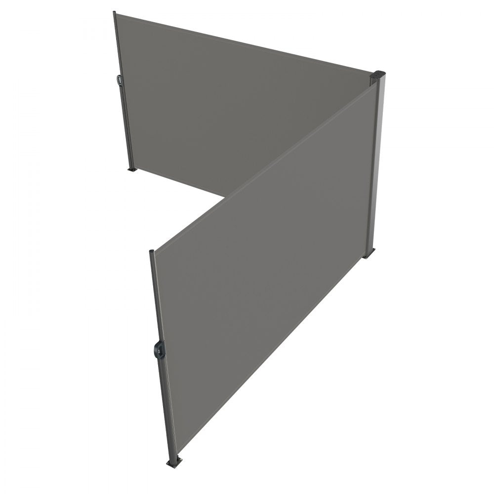 H033-2 - VEVOR 71"x236" Retractable Privacy Awning with UV Protection