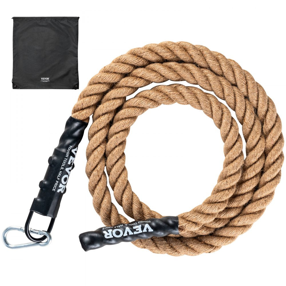 GL1.5-10FT - 10FT Heavy-Duty Jute Climbing Rope for Tug-of-War