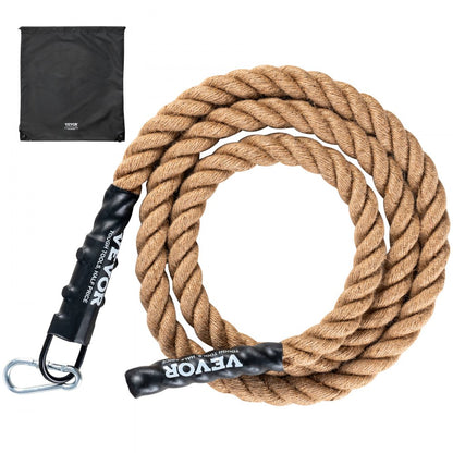 GL1.5-10FT - 10FT Heavy-Duty Jute Climbing Rope for Tug-of-War