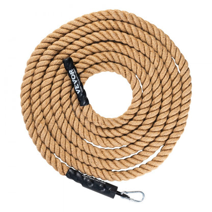 GL1.5-20FT - 1.5" x 20FT Heavy-Duty Jute Climbing Rope for Gym Use