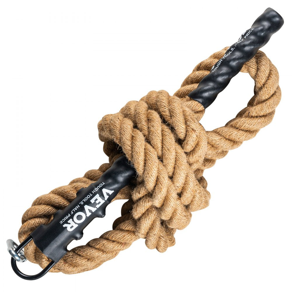 GL1.5-20FT - 1.5" x 20FT Heavy-Duty Jute Climbing Rope for Gym Use