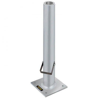 LHJJBDZ001 - Heavy Duty 6x6" Umbrella and Flag Stand, Aluminum Alloy